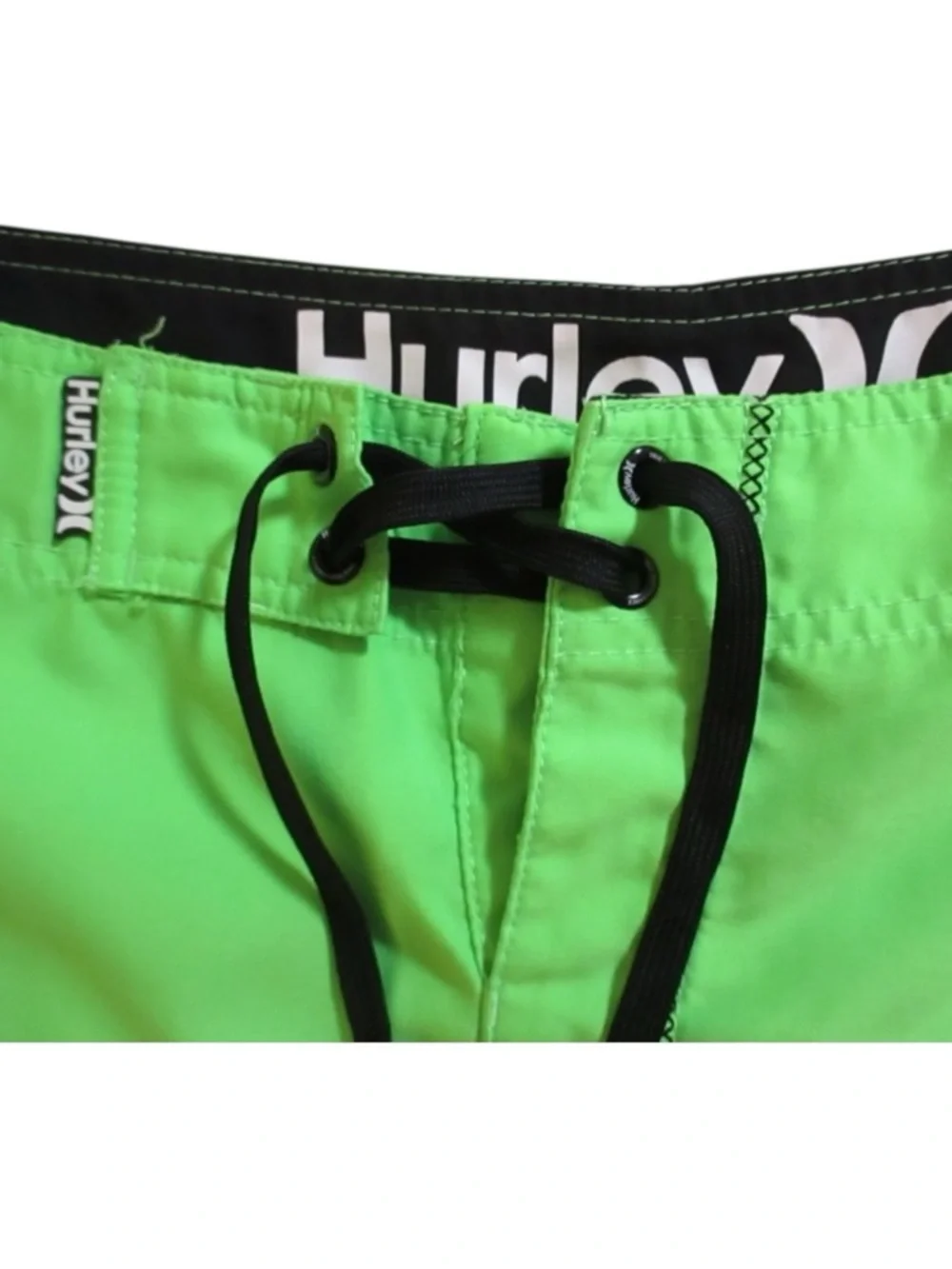 Hurley Men’s Bright Green Board Shorts Size 32